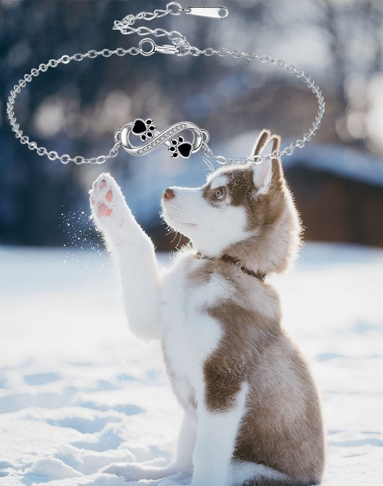 Endless Paw Charm Bracelet