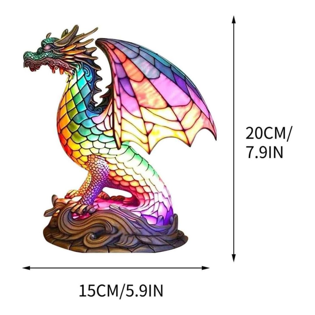 GlowDragon - handcrafted lamp that makes hearts shine