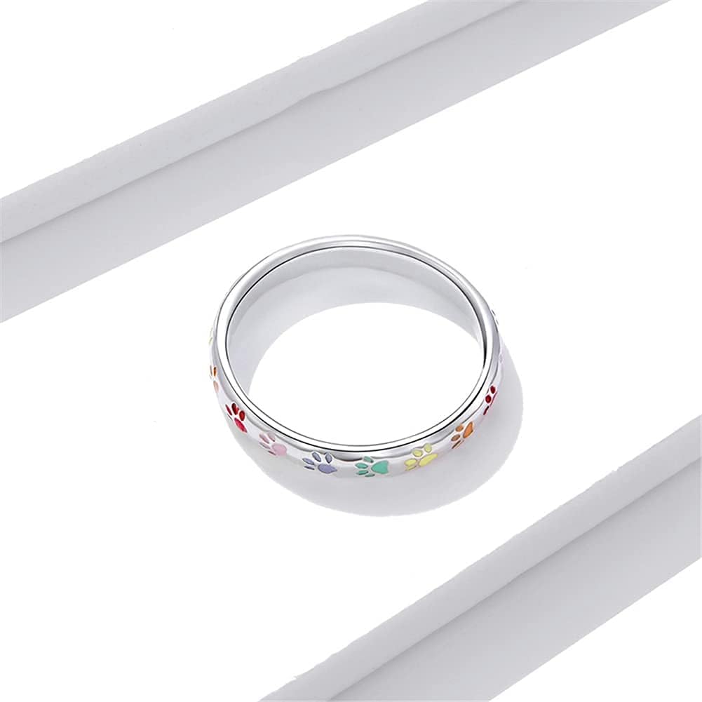 Elegant Paw Ring made of 925 Sterling Silver by SENA