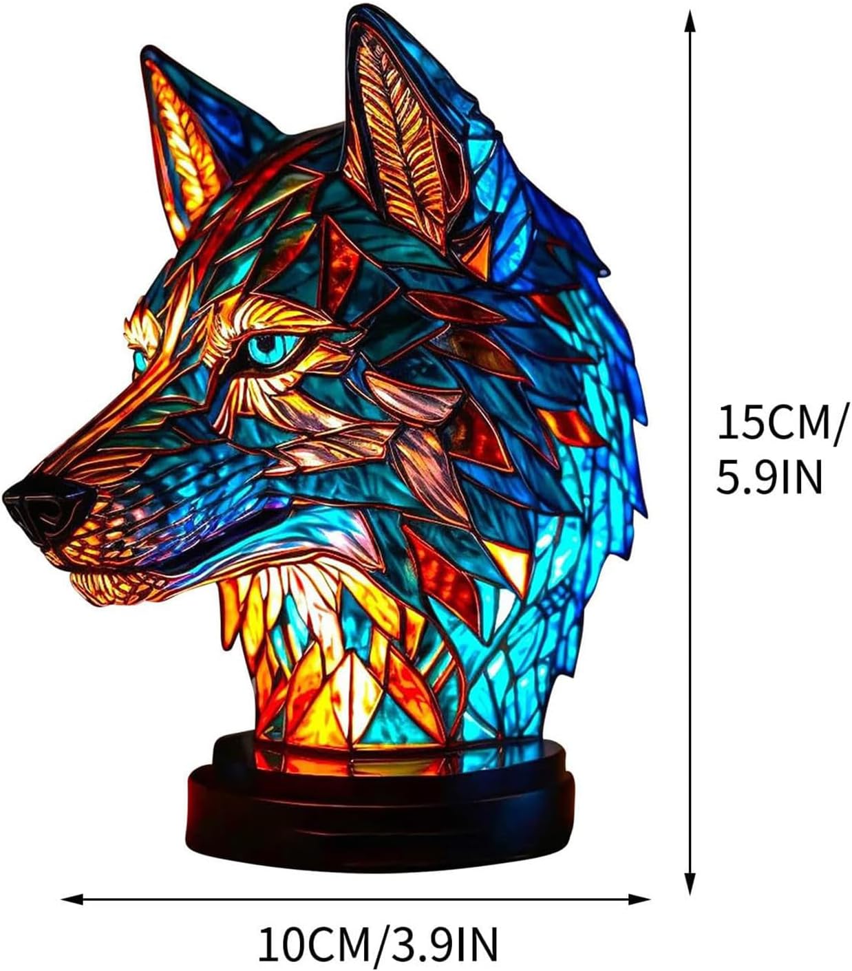 GlowWolf - handcrafted lamp that makes hearts shine