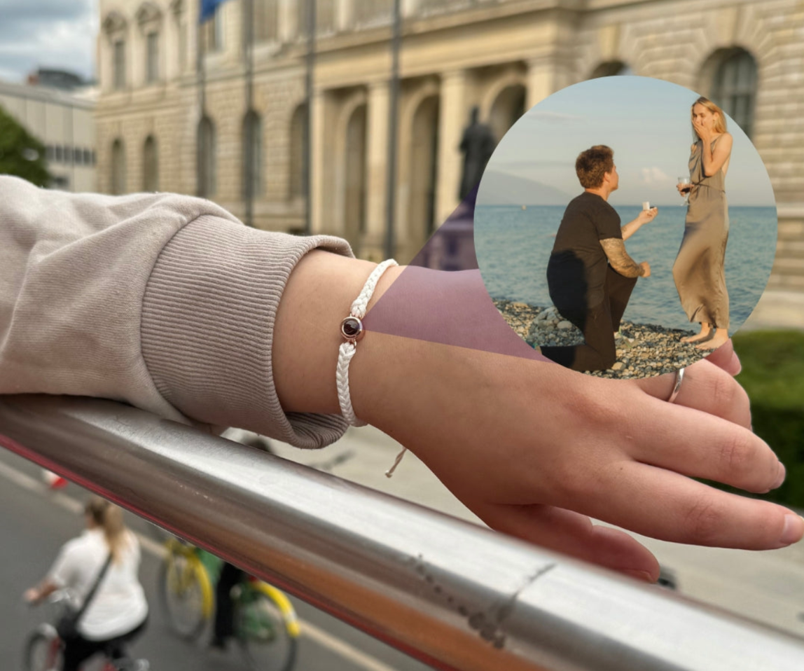 Memorial Bracelet Handmade with Your Own Picture