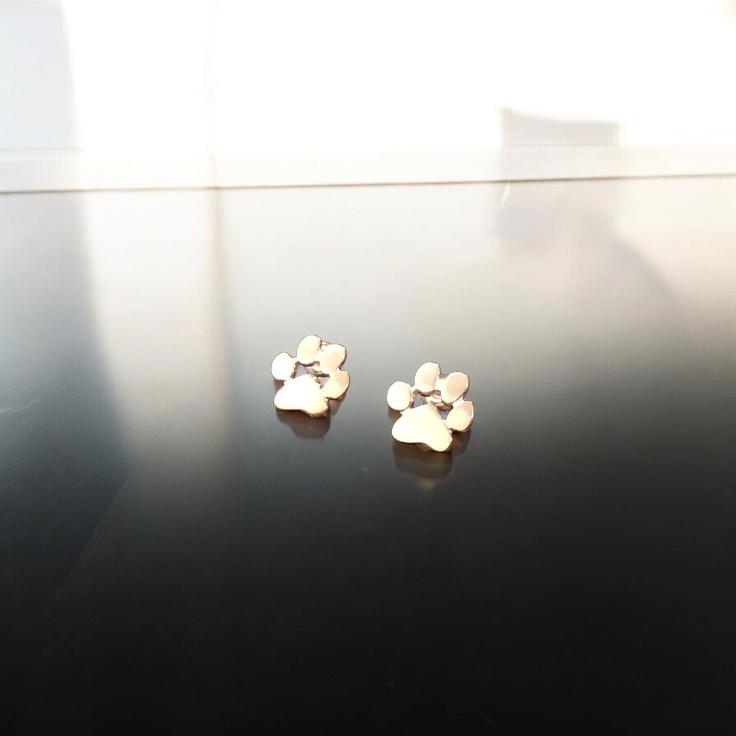 LINAI – Elegant Hypoallergenic Paw Earrings Made of Stainless Steel for Any Occasion