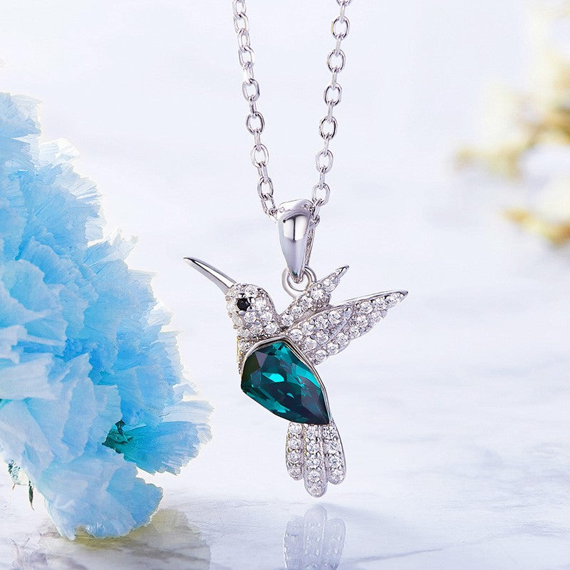 LYRIN โ Sparkling Humming Sparkle Necklace with Zirconia for an Elegant Look