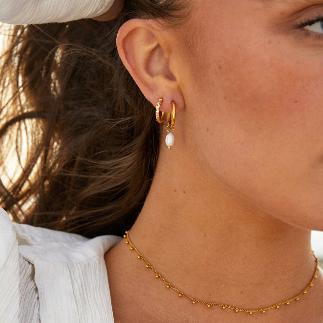 Bella Sweetwater Pearl Earrings