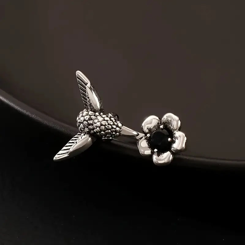 Whimsical Hummingbird Ring