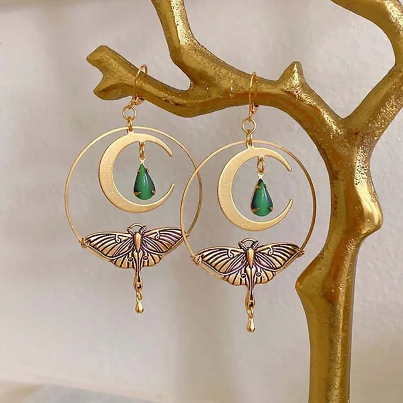 Celestial Whisper Dragonfly Earrings