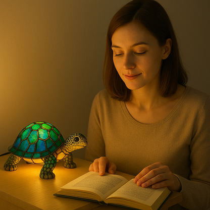 GlowTurtle - handcrafted lamp that makes hearts shine