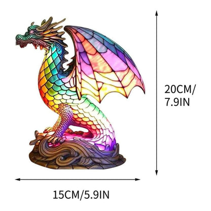 GlowDragon - handcrafted lamp that makes hearts shine