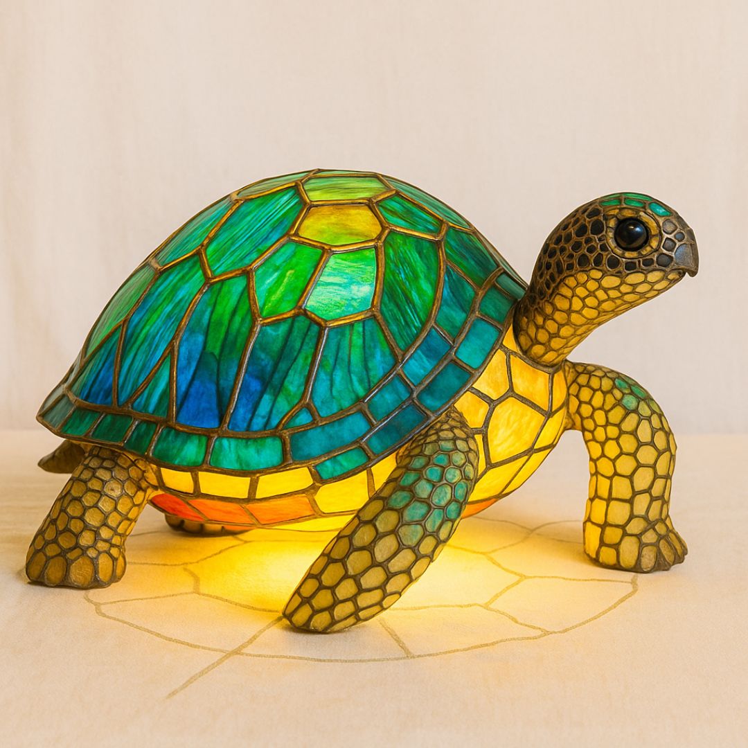 GlowTurtle - handcrafted lamp that makes hearts shine