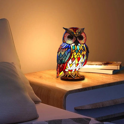 Glow Owl - handcrafted lamp that makes hearts shine