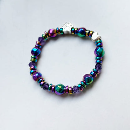 MAELA – Stylish Magnetic Bracelet with Charming Paw Pendant