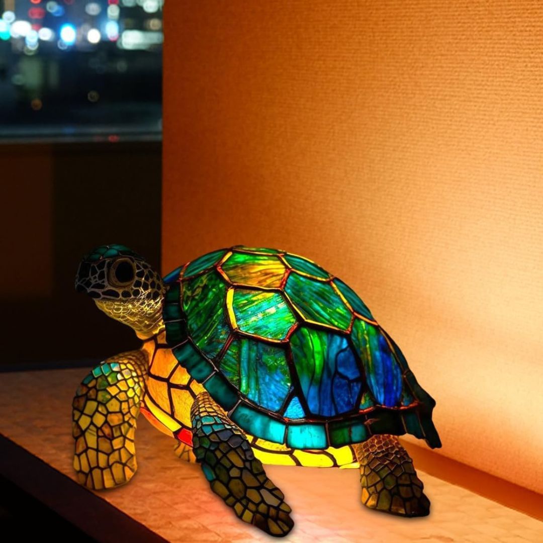 GlowTurtle - handcrafted lamp that makes hearts shine