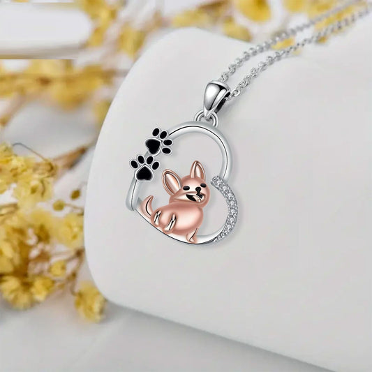 Charming Heart Pendant Necklace