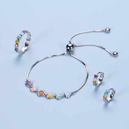 Dog Paw Print Bracelet – Adjustable Bracelet
