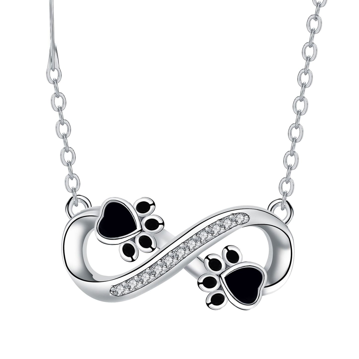 Celestial Paw Print Pendant