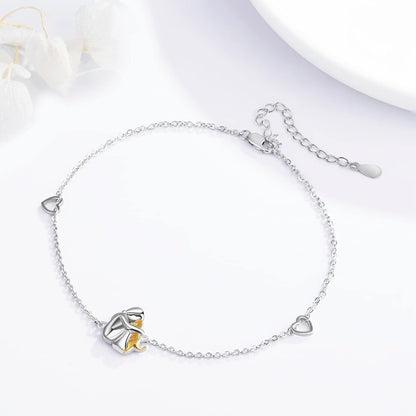 Adjustable Dog-Themed Friendship Bracelet