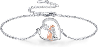 Adjustable Dog-Themed Friendship Bracelet