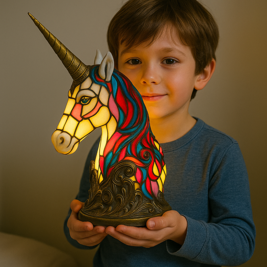 GlowUnicorn - handcrafted lamp that makes hearts shine