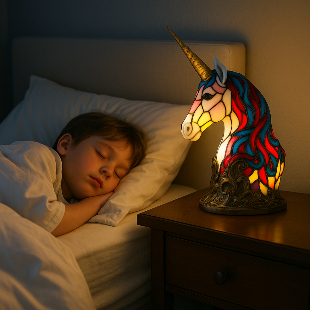 GlowUnicorn - handcrafted lamp that makes hearts shine