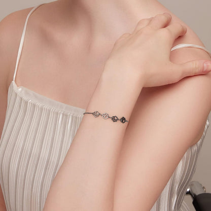 Dog Paw Print Bracelet – Adjustable Bracelet