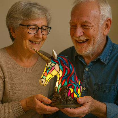 GlowUnicorn - handcrafted lamp that makes hearts shine