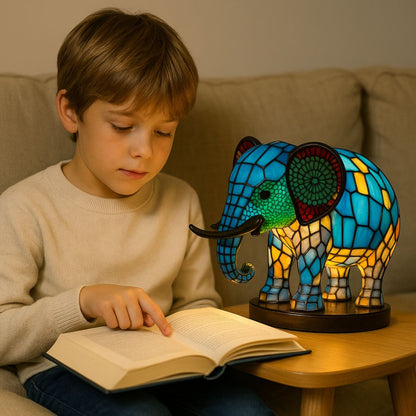 GlowElephant - handmade lamp that makes hearts shine