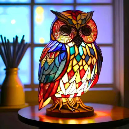 Glow Owl - handcrafted lamp that makes hearts shine