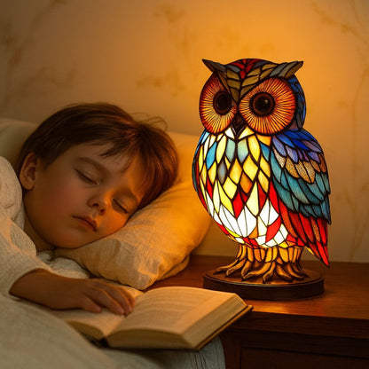 Glow Owl - handcrafted lamp that makes hearts shine