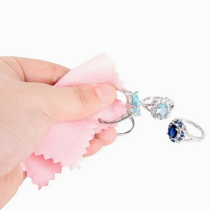 Sophie's Premium Jewelry Cleaning Cloths – 50 Pieces for Radiant Shine