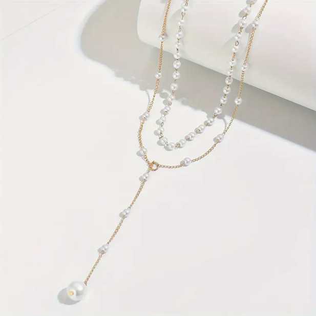 Elegant Freshwater Pearl Vintage Necklace