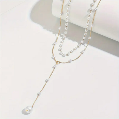 Elegant Freshwater Pearl Vintage Necklace