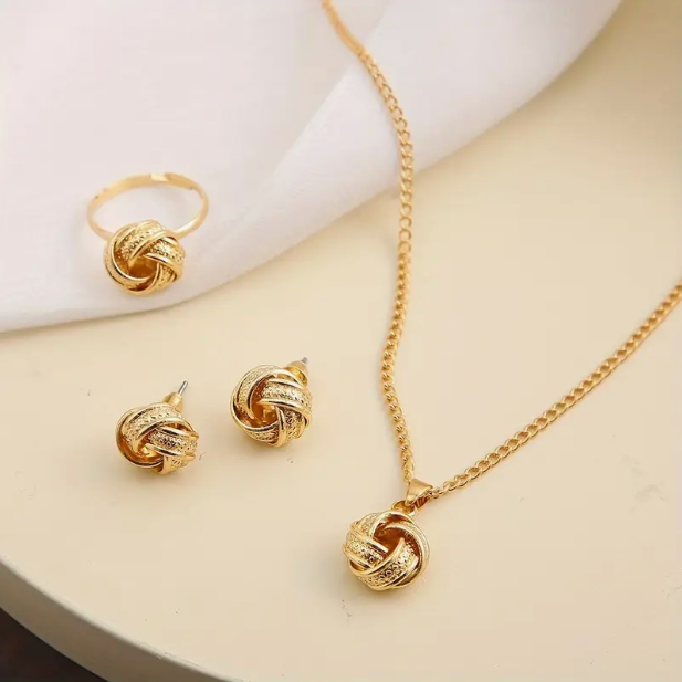 Vintage Boho Knot Design Set