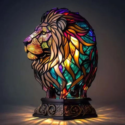 GlowLion - handcrafted lamp that makes hearts shine