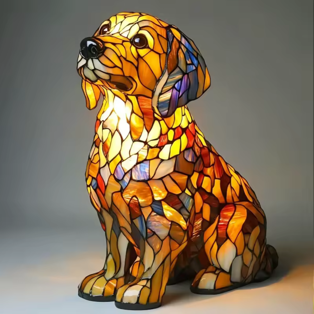 Luminous Dog - The Handmade Lamp That Makes Hearts Shine