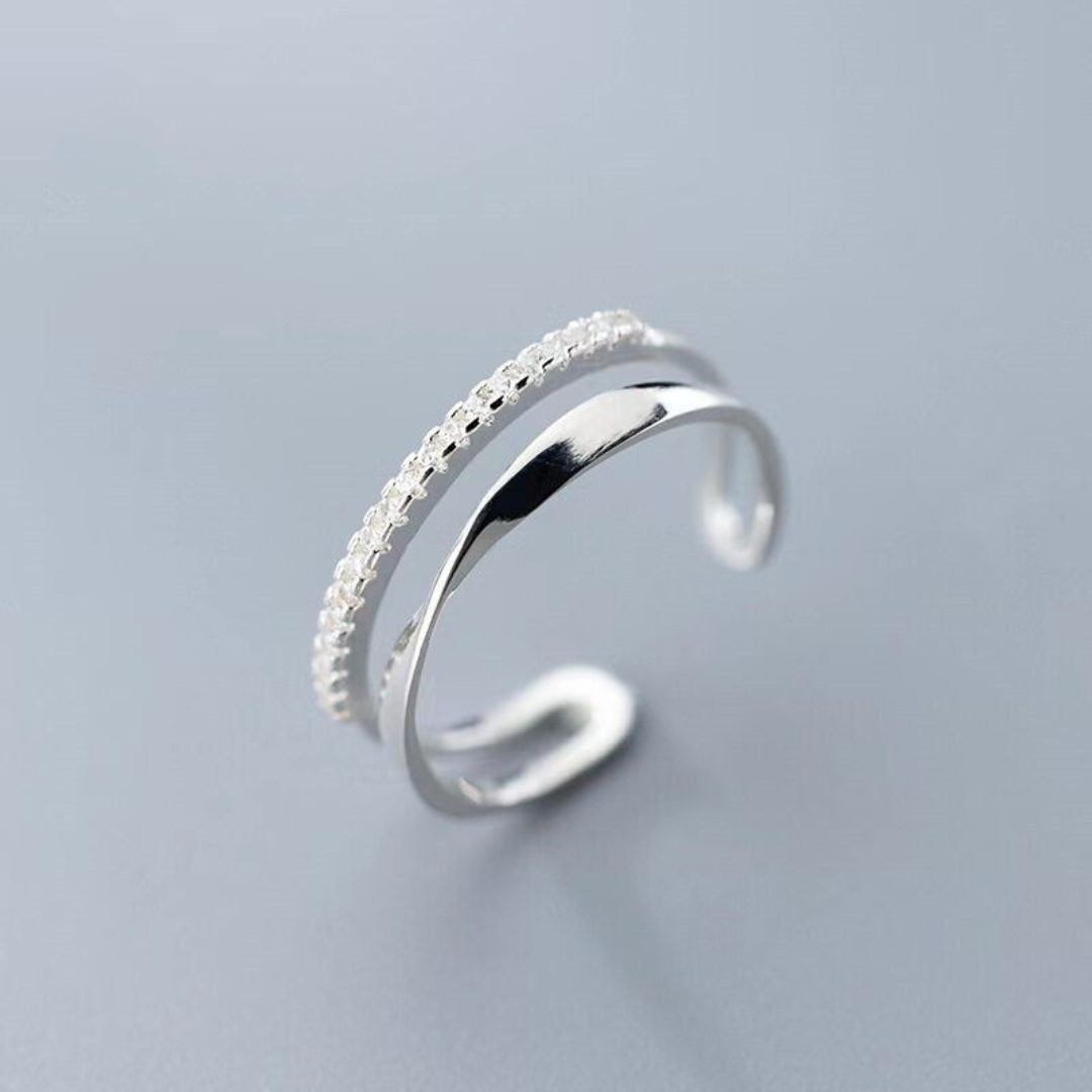 Adjustable Silver Ring