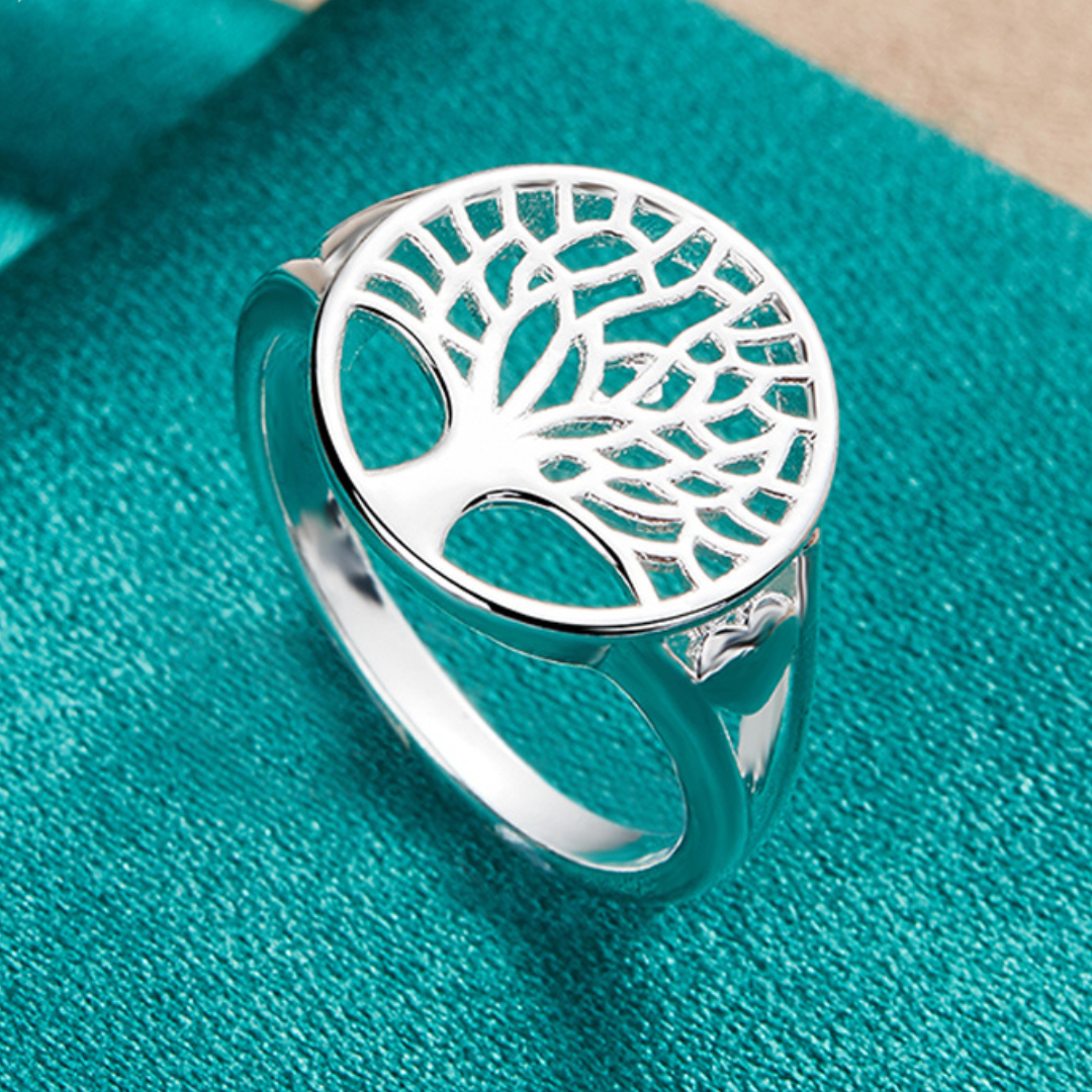 "Tree of Life" Ring in Silver