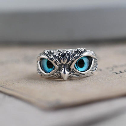 Adjustable Lucky Owl Ring