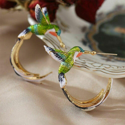 Stunning Creative Hummingbird Earrings - AILANI
