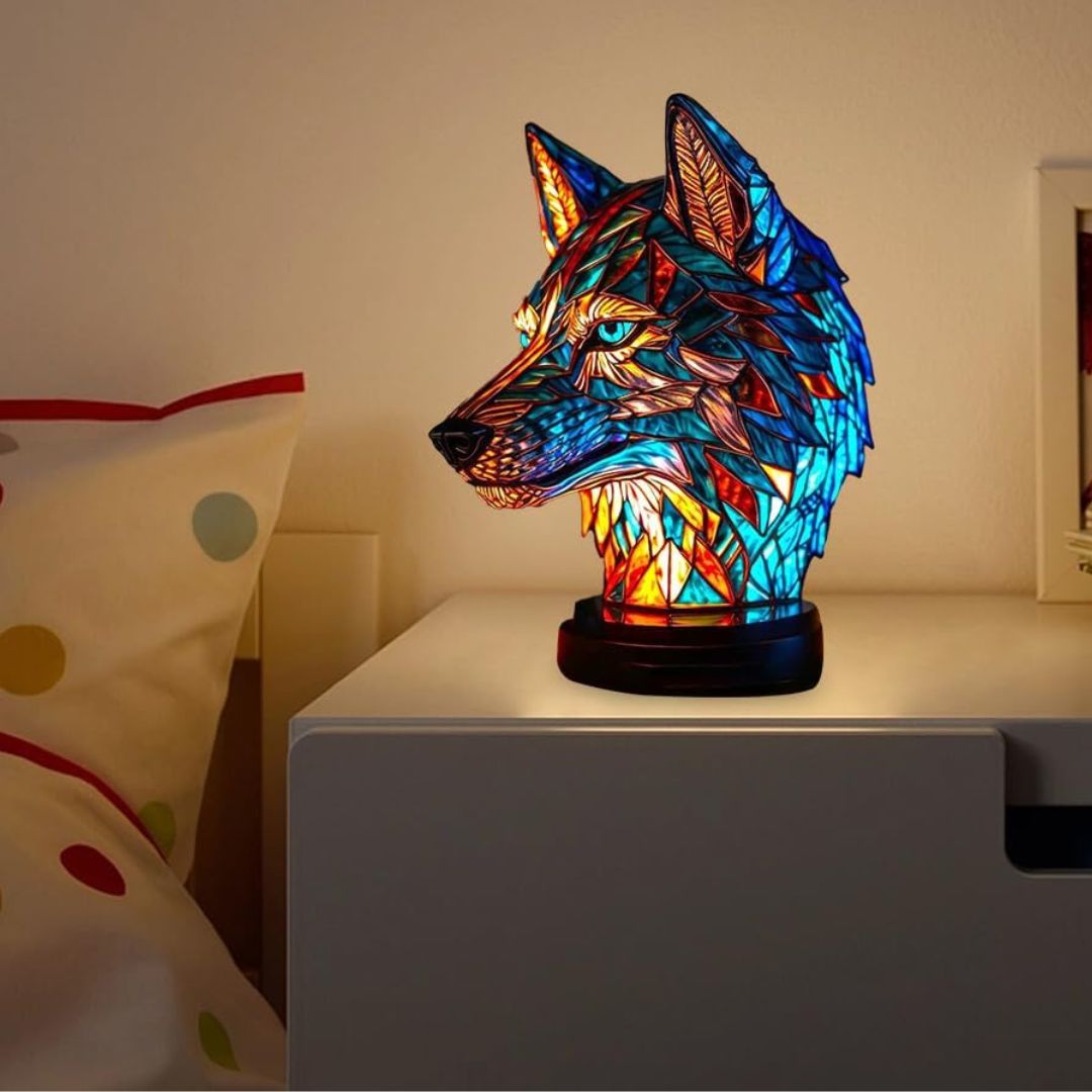 GlowWolf - handcrafted lamp that makes hearts shine