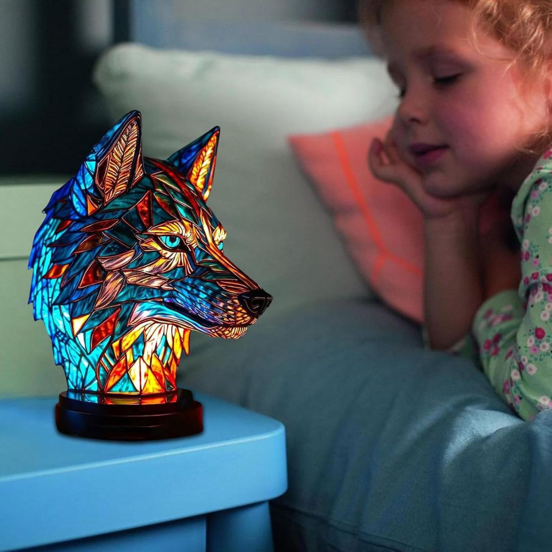 GlowWolf - handcrafted lamp that makes hearts shine