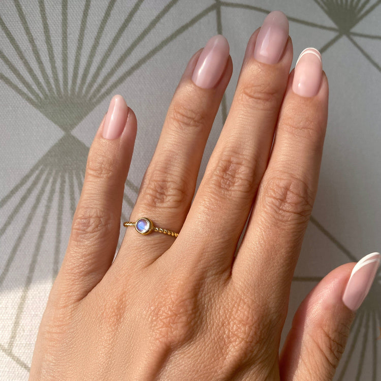 Moonstone Ring - Eye