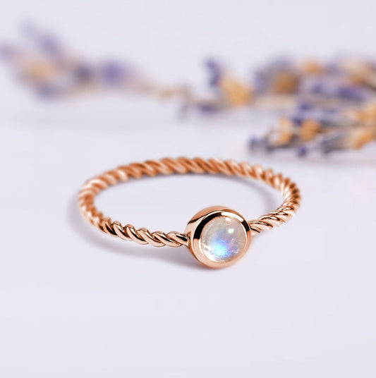 Moonstone Ring - Eye