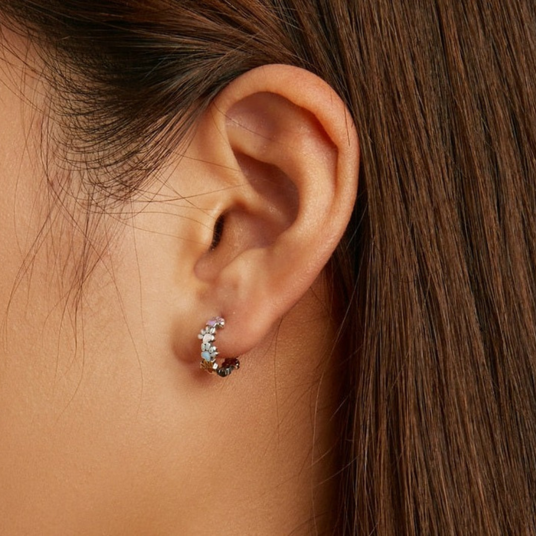 Whimsical Paws Hoops