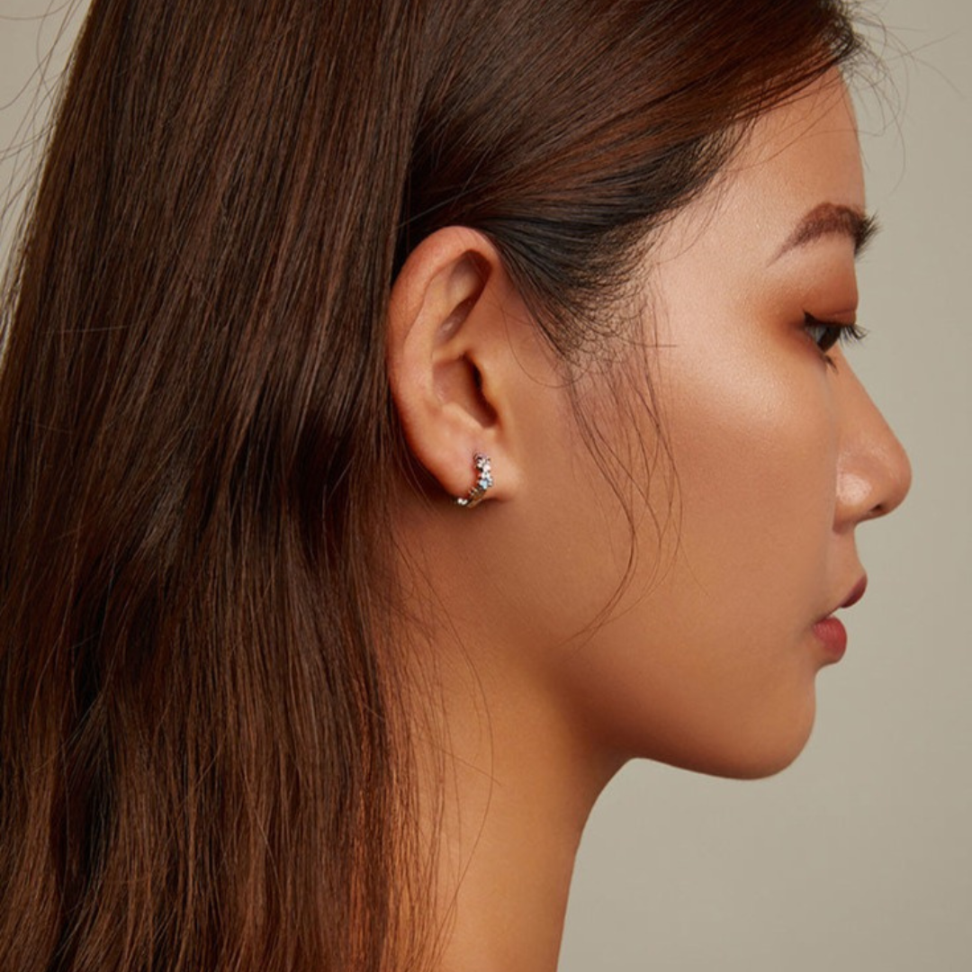 Whimsical Paws Hoops