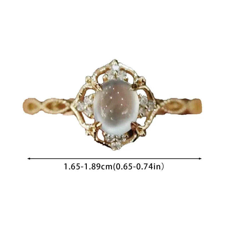 Mathilda Moon Stone -Ring