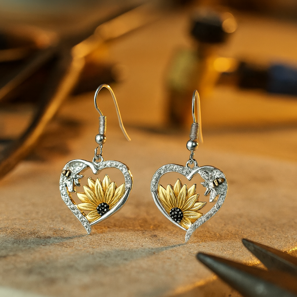 Whimsical Blossom Dangle Earrings