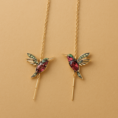 Hummingbird Elegance Earrings