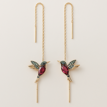 Hummingbird Elegance Earrings