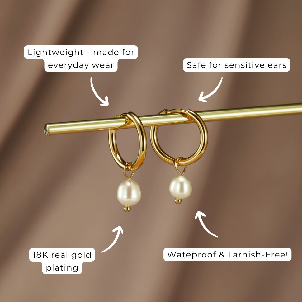 Bella Sweetwater Pearl Earrings