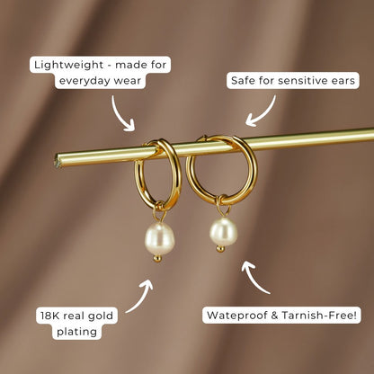 Bella Sweetwater Pearl Earrings